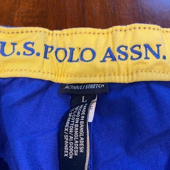 Polo Assn Men’s Blue Jogger Shorts Size Large - Picture 5 of 13